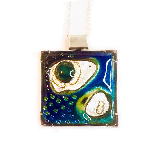 Eutectic Landscape Pendant 1