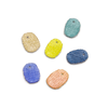 Textured Enamel Pendants