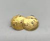 Leo Earrings Brass