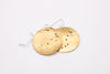 Scorpio Earrings Brass