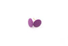 Fushia Purple Powder Coated Stud Earrings Medium