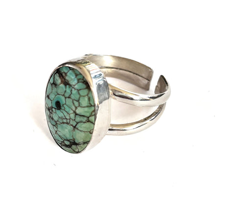 turquoise oval ring