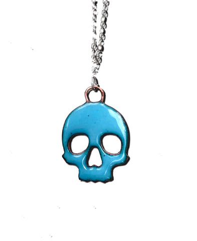 reversible enamel pendant