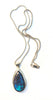 Laboradorite teardrop pendant