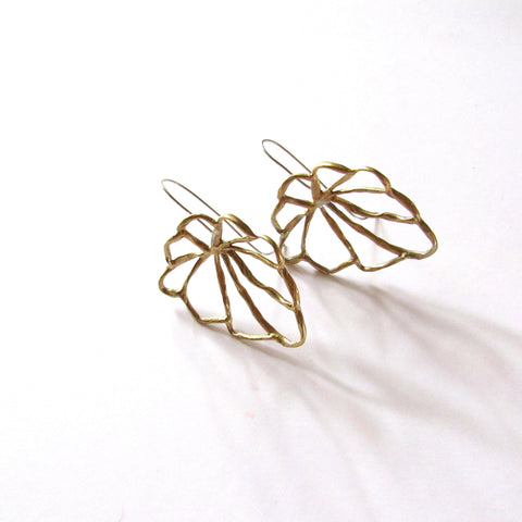 Cast Flower Earring