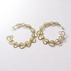 Large Vine Hoop Earring