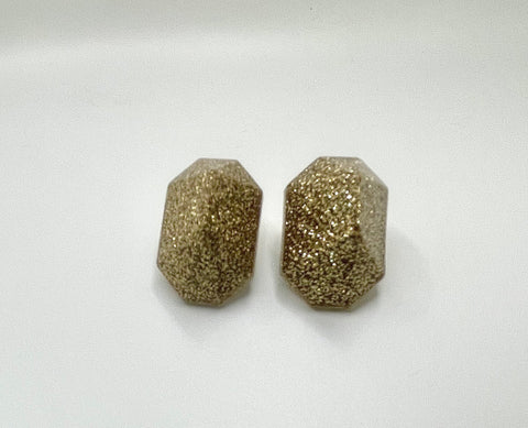 Small Resin Gem Stud