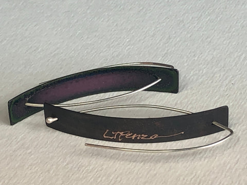 C-Series Earrings - Violet