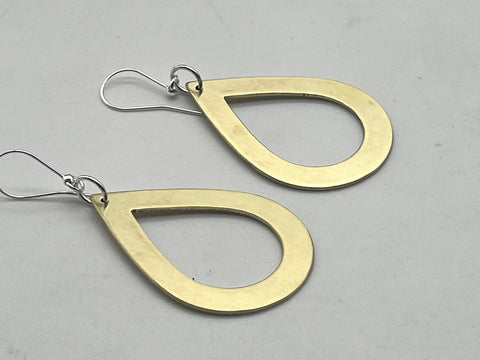 Brass- Narrow Teardrop