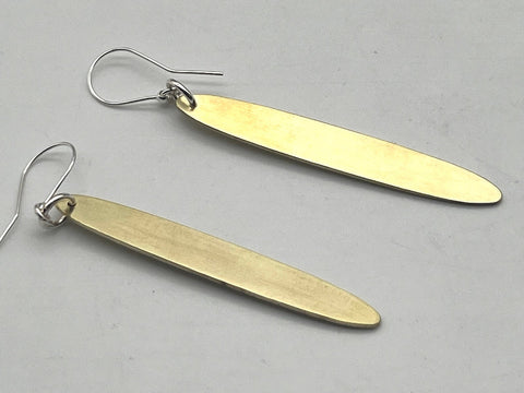 Brass- Elongated Oval