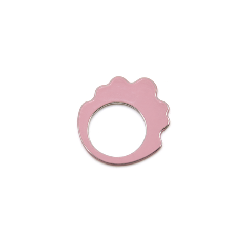 Stackable Flat Ring - Pink