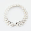 Side weave bracelet, cobblestone texture
