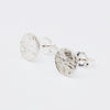 Stud earring, cobblestone texture