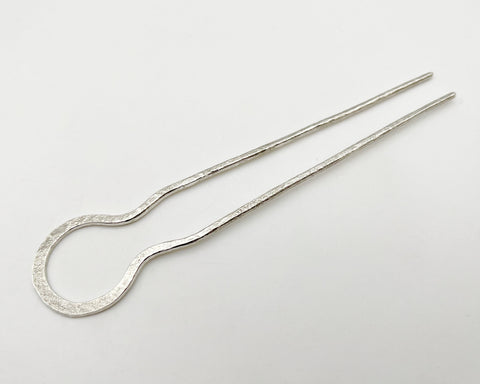 Silver hair U-pin