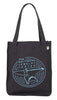 BJC Black Tote Bag - Blue Anvil