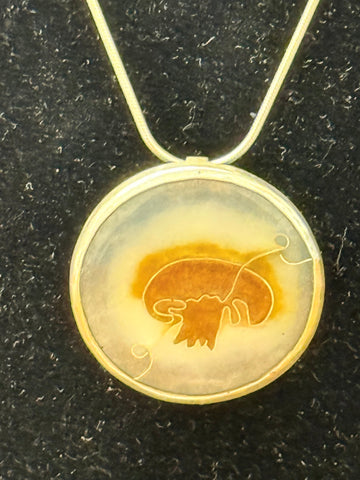 Mushroom Pendant