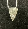 Sterling and Aquamarine Pendant