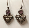 Heart PMC with Amethyst