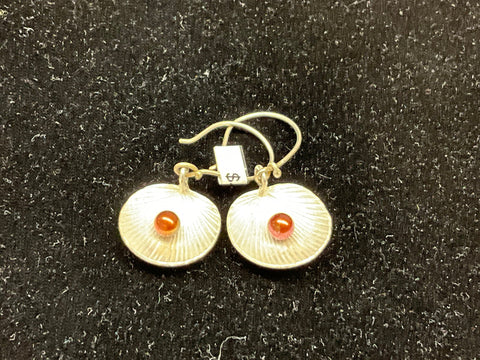 Shell Earrings with Pearl