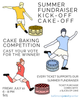 Summer Fundraiser Kick-Off Cake-off