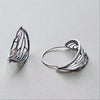 Art Deco Cicada Wing Hoops