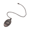 Etched Black Mother Of Pearl Pendant