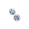 Blue Quad Drip Studs