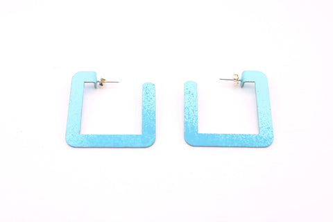 Small Square Hoops