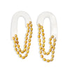 J Pearl Drop Earrings