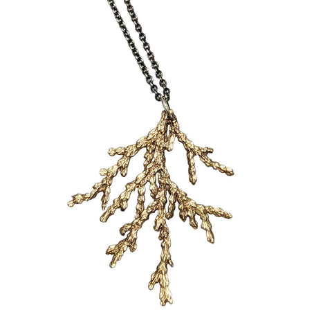 Evergreen Sprig Necklace