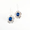 Blue Flower Earrings